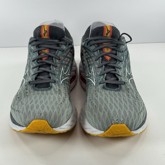 Mizuno Wave Inspire 20 Enerzy J1GC244401 Gray White Running Shoes Men's Size 9.5 - Picture 3 of 10